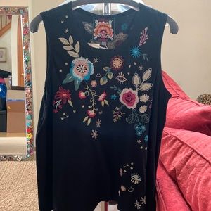 NWT Johnny was MARTINE knit tank